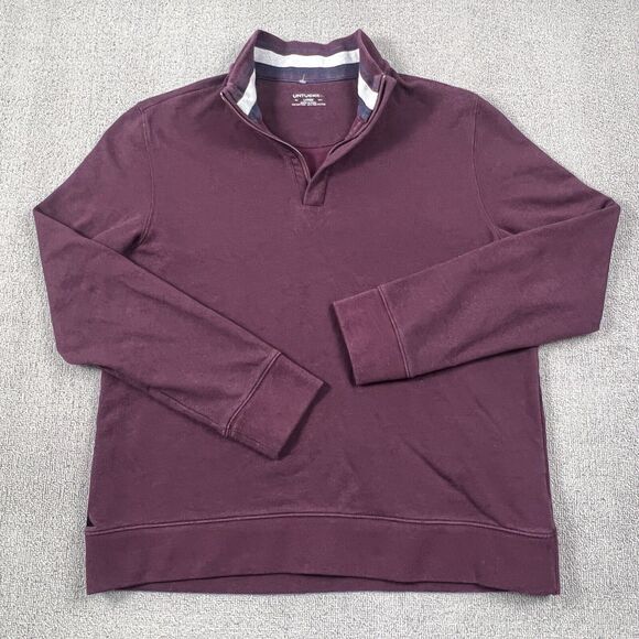 UNTUCKit Sweater Adult Large Long Sleeve Quarter Zip Sweatshirt Casual Men's - Picture 1 of 13